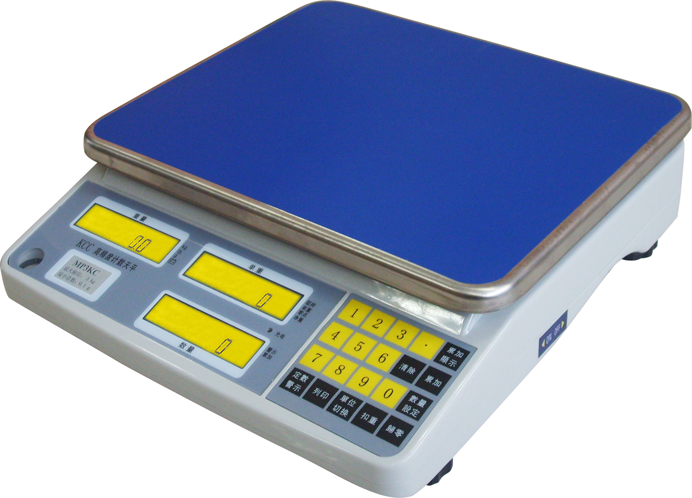 上海恒平計數天平MP3KC